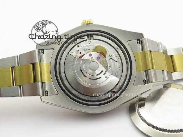 MiroTime 0415 Functional DateJust II 116333 SS YG 41mm EW Best Edition Gray Dial Roman Markers On SS Bracelet A 3823